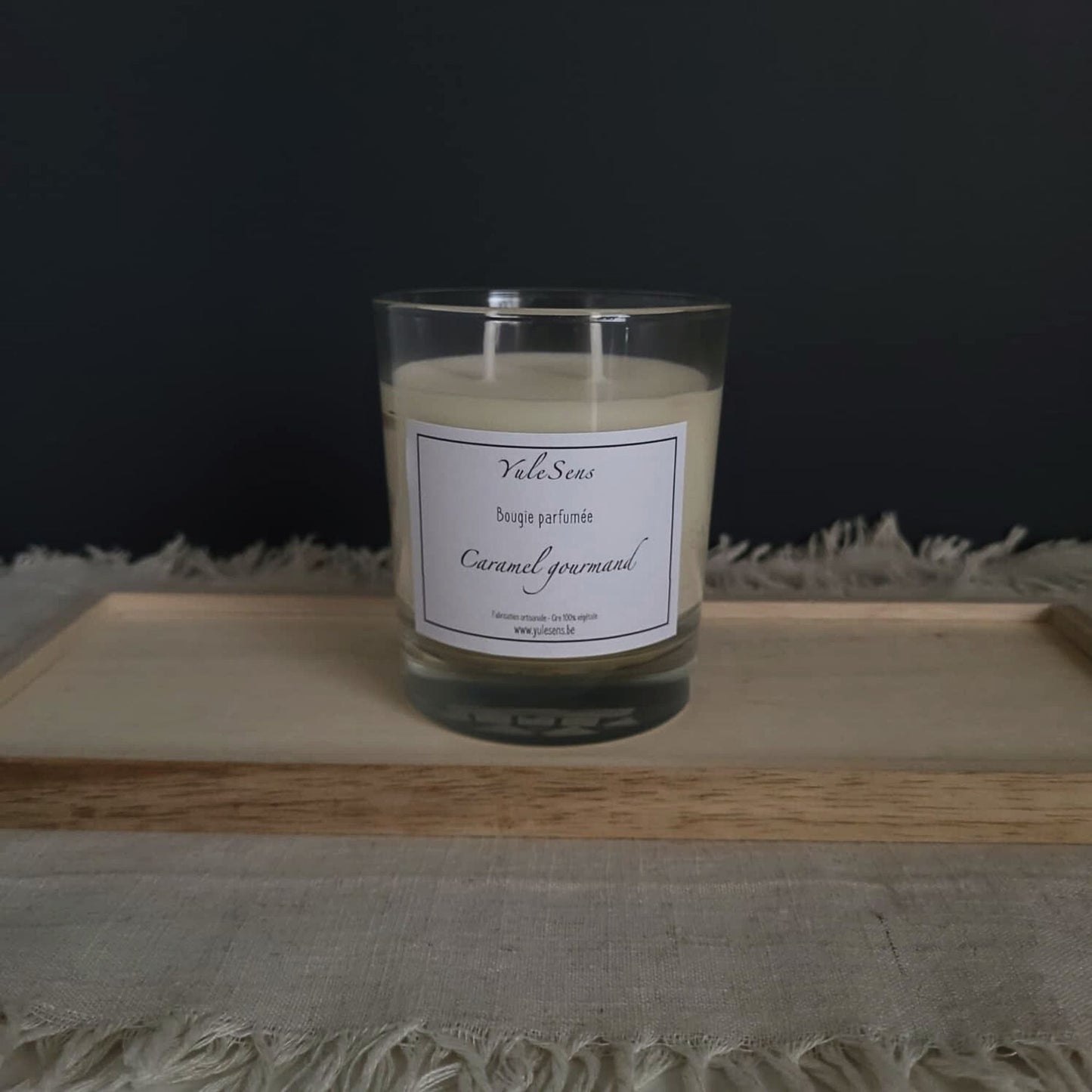 Bougie parfumée 220gr - Caramel gourmand