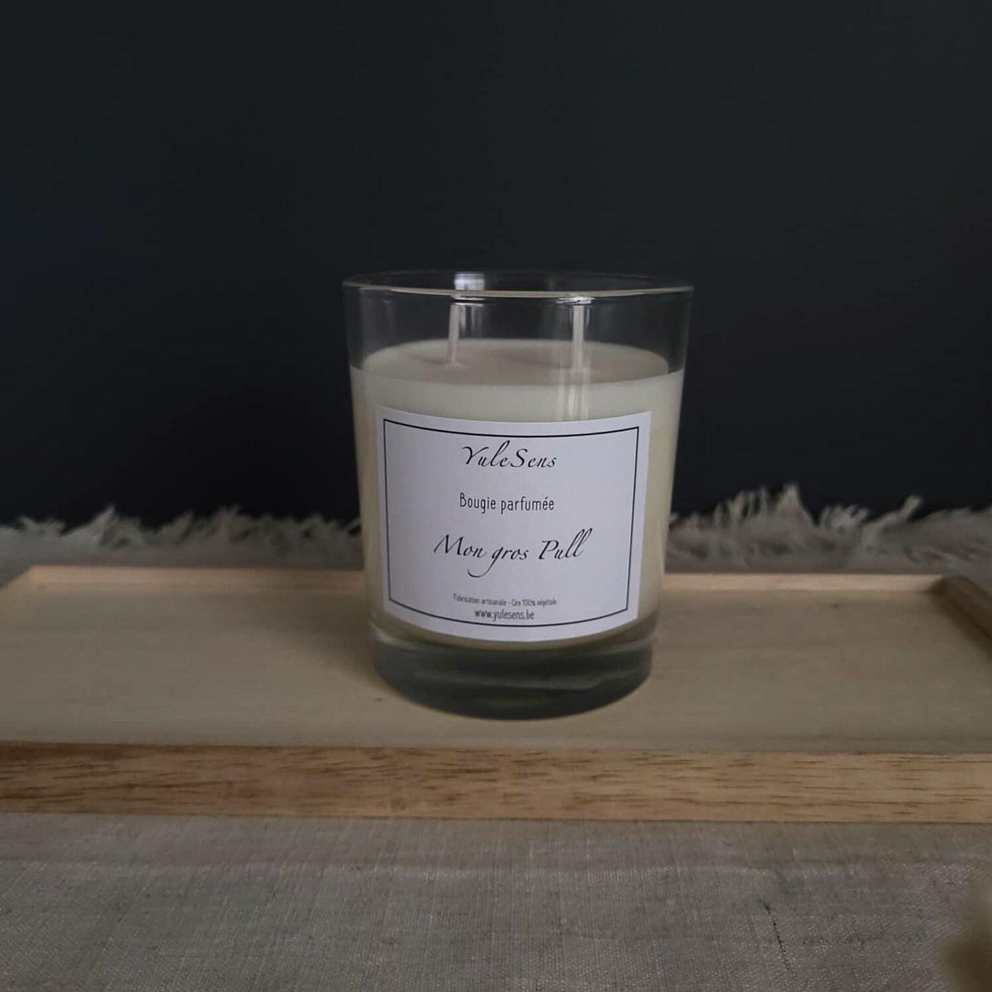 Bougie parfumée 220gr - Mon gros pull