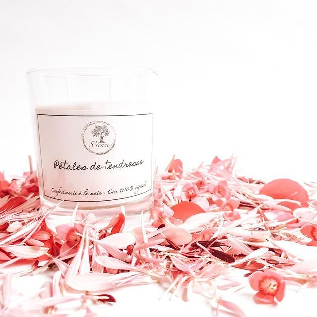 Bougie Pétales de tendresse