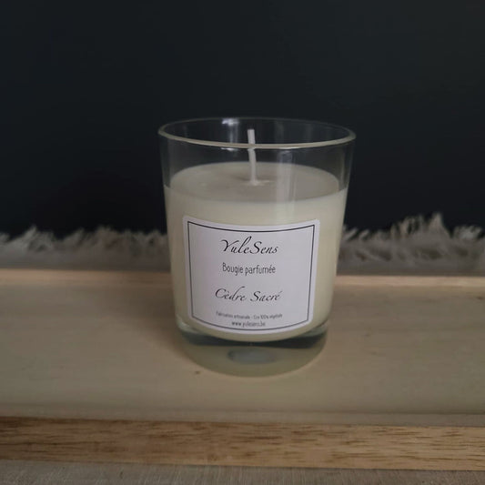 Bougie parfumée 130gr - Cèdre sacré