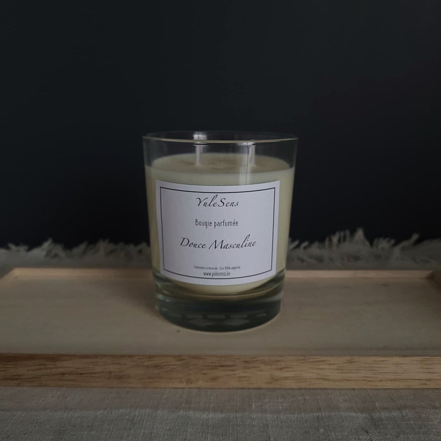 Bougie parfumée 220gr - Douce masculine