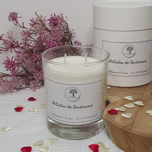 Bougie Pétales de tendresse